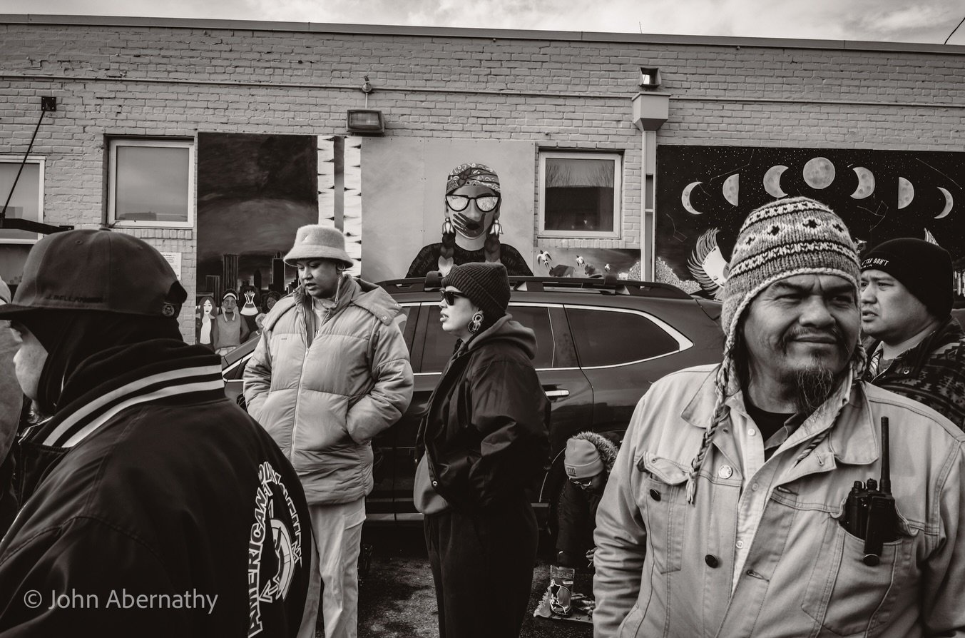@aimmovt held a prayer ceremony at @powwowgroundscoffee in the wake of the killing of #reneegood @aimpatrolmpls #nativeamerican #nativeamericanprayer