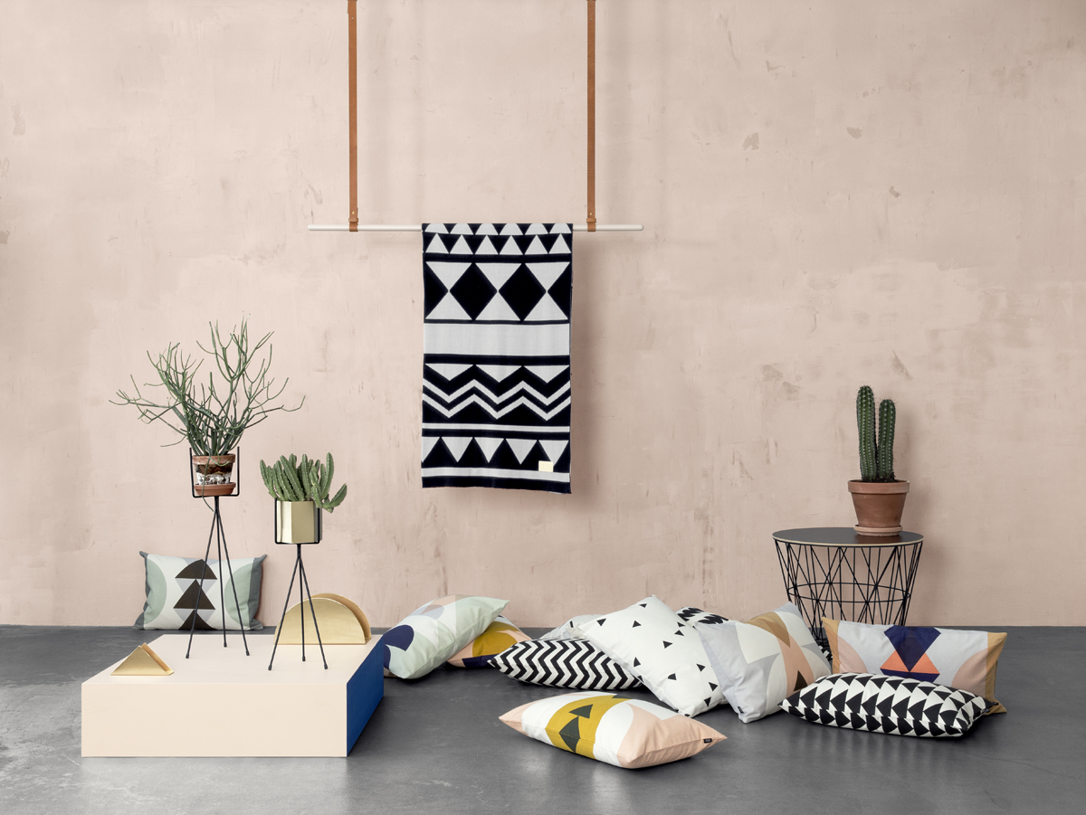 Ferm Living SS/2014. More geometric shapes. • baraperglova.com/blog