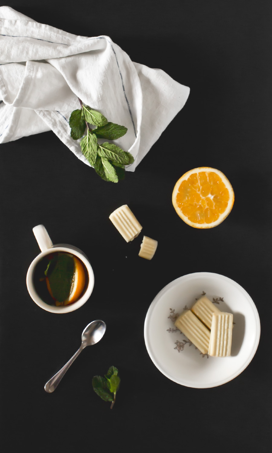 3 cups of tea. • by Bára Perglová • baraperglova.com