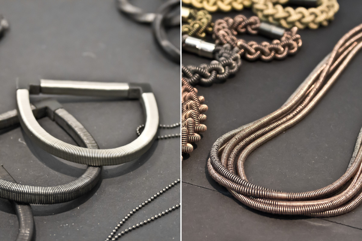 The best of Home London 2014 • Industrial jewelry by Hila Rawet Karni • baraperglova.com