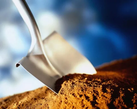 digging