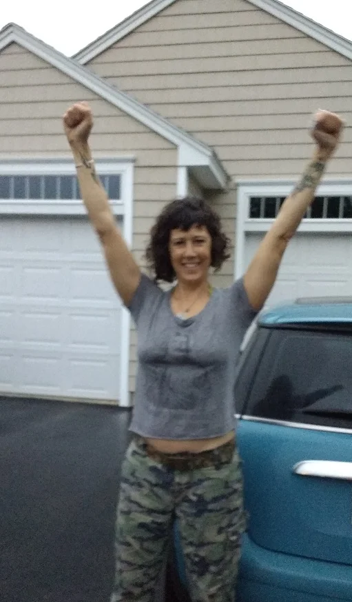 It's a little blurry 'cuz my mom was kinda crying, I love her so much!