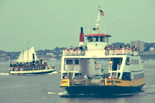 I rode the proud Machigonne II today. $7 round-trip. Credit: Bangor Daily News