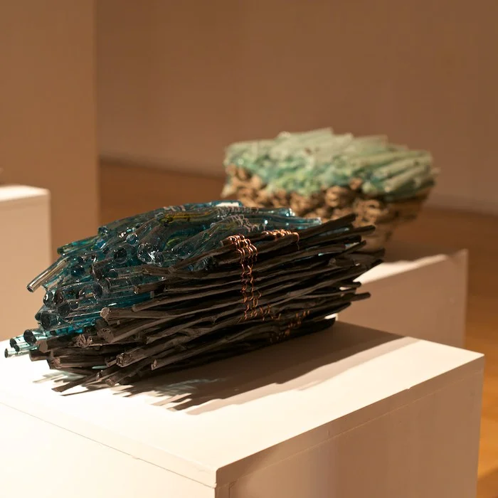 it is these two works that has found the best home! here exhibited at the biennale of craft and design august 2015.