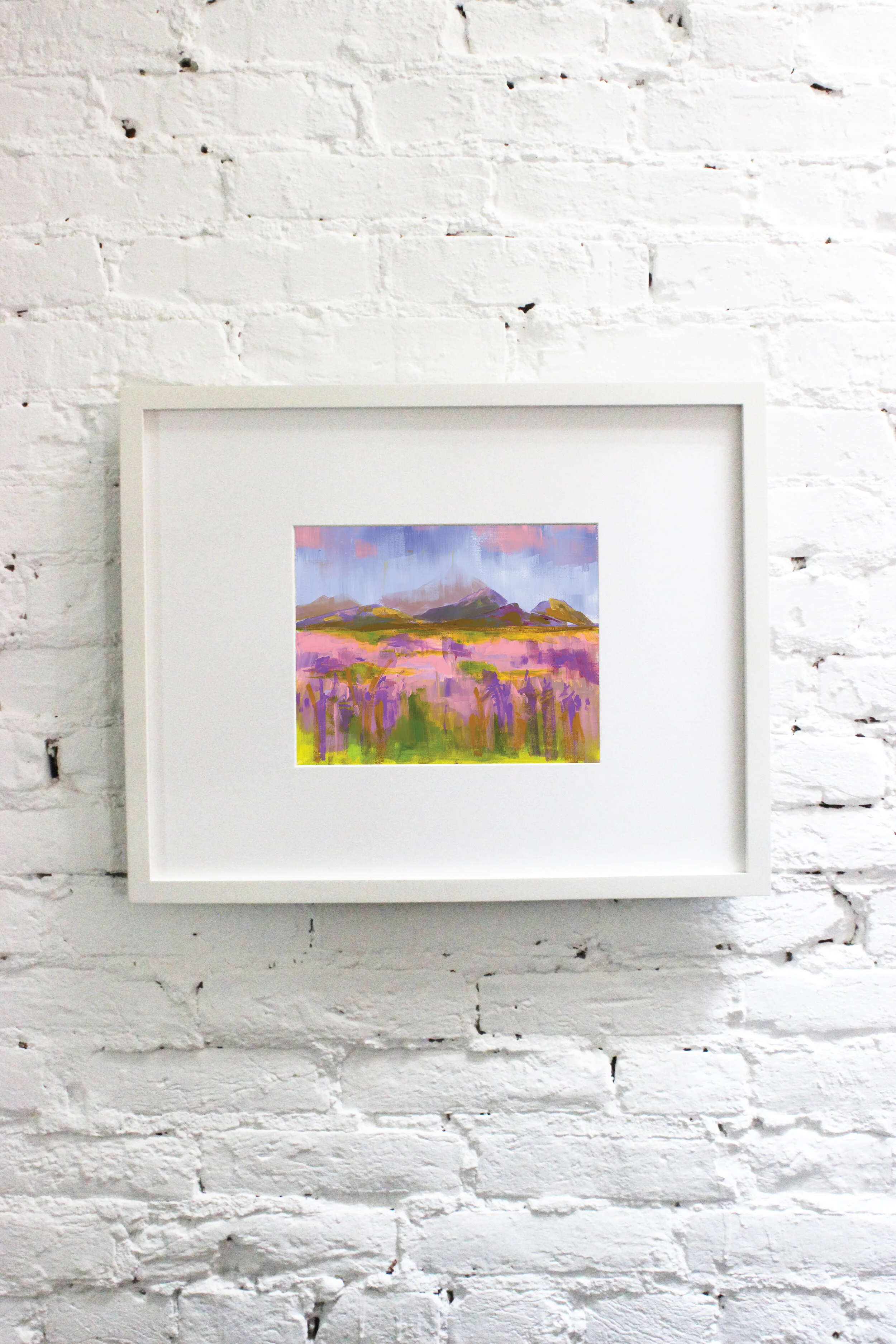 lavendar fields framed.jpg
