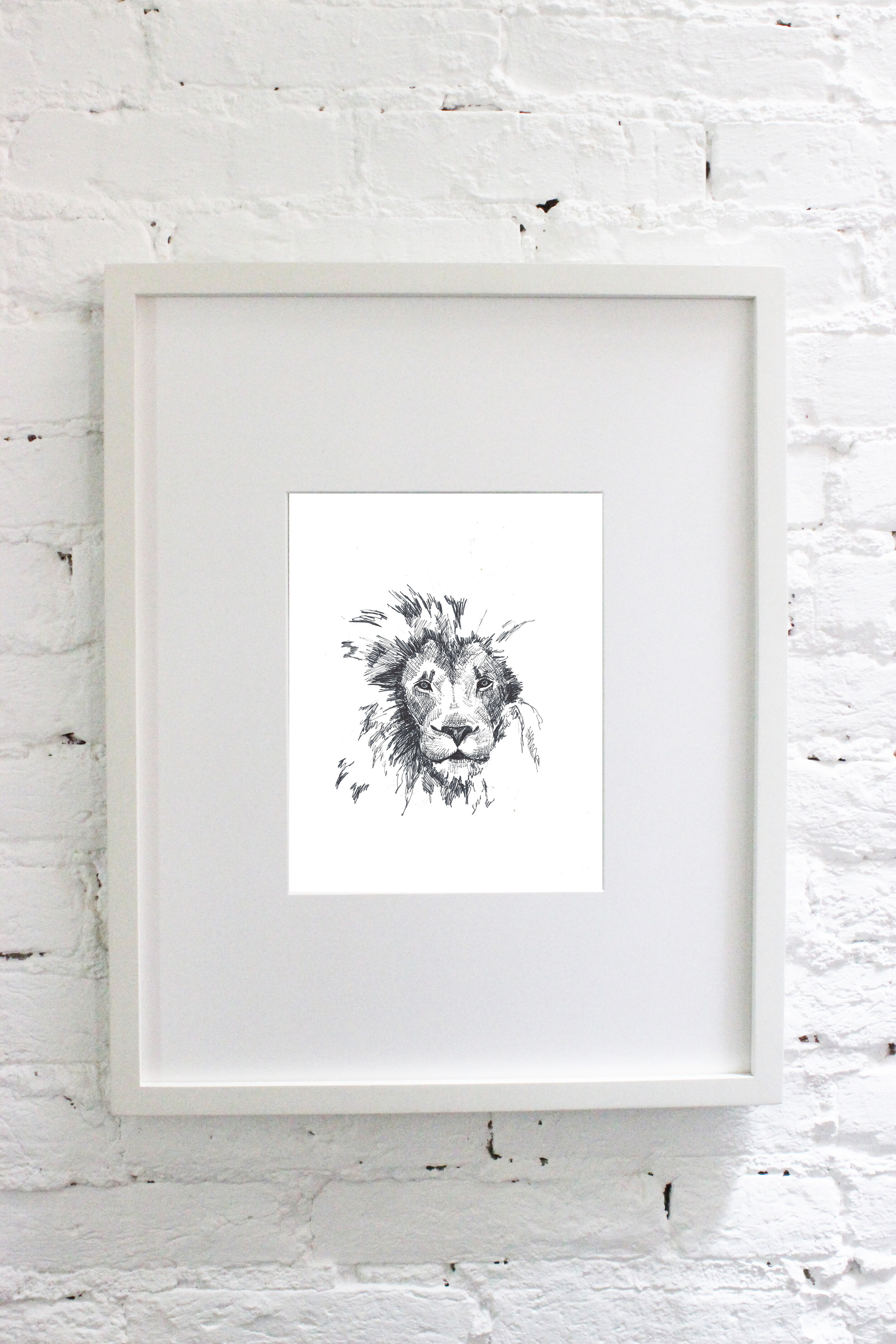 lion framed.jpg