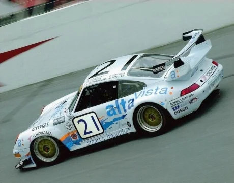On the banking at the 2000 Rolex 24 Hours of Daytona