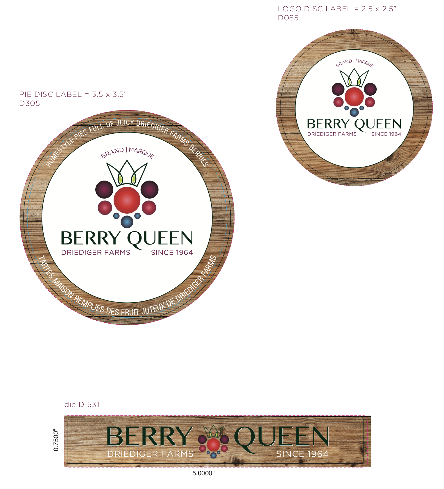 logo + Label design