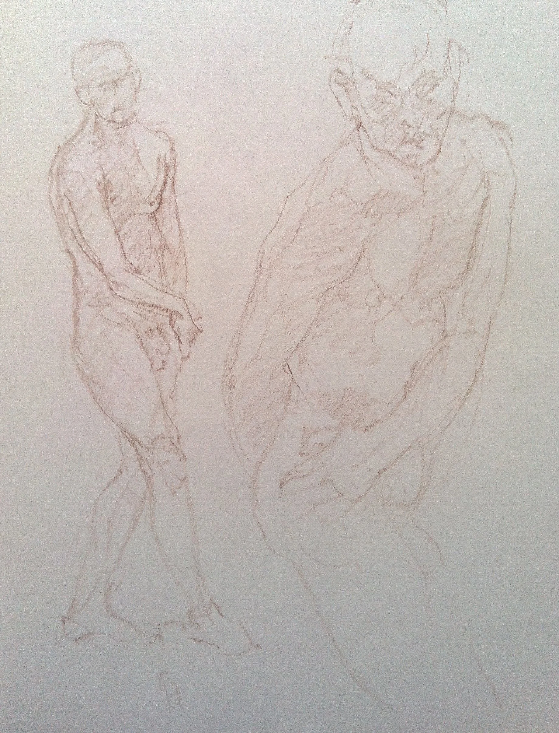 Male figure study