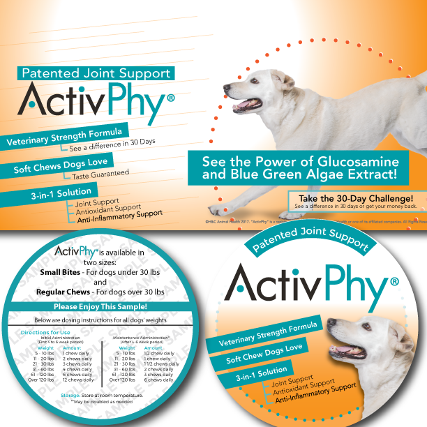 Dog Supplement Promo Materials