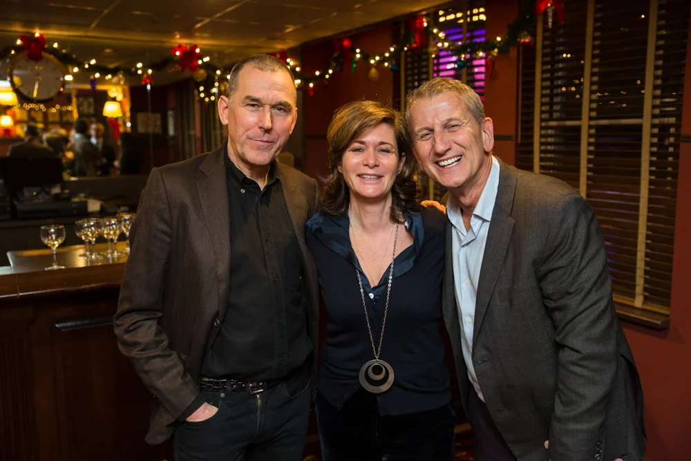 From Left: Mark Lee, Dorothy Berwin, Tom Kirdahy