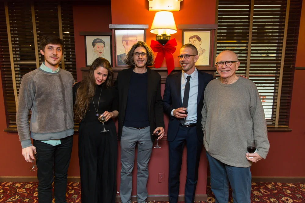 From Left: Max Posner, Lucy Kirkwood, Lucas Hnath, Stephen Karam, Terrence McNally