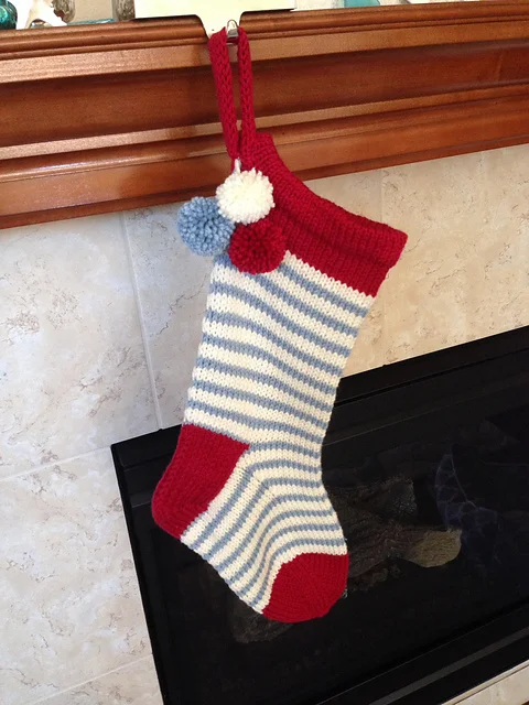 Totally cute and hung by the fire knitted by SoCalMeaghan