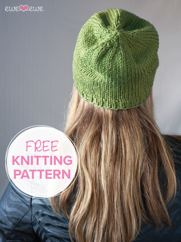 Baa Baa Beanie Free PDF Hat Knitting Pattern — Ewe Ewe Yarns
