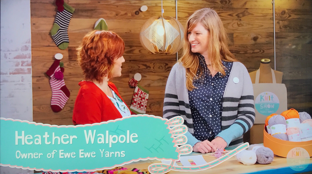 Heather on The Knit Show with Vickie Howell! Watch the show >