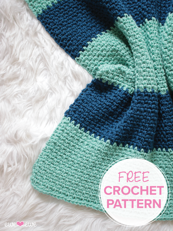 Download Free Pattern: Hayden Color Block Baby Blanket — Ewe Ewe Yarns