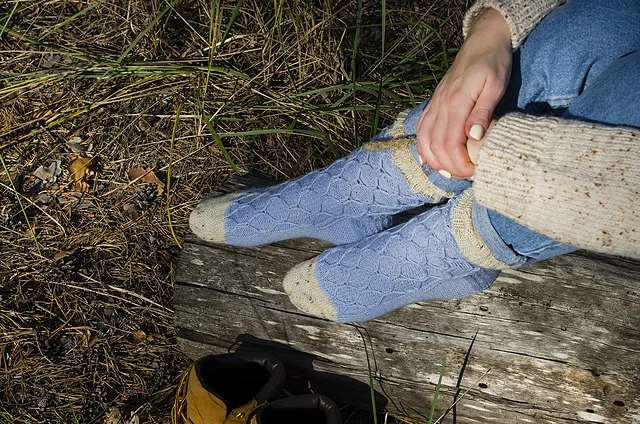 Honey Socks from WoollyWood Design on Ravelry