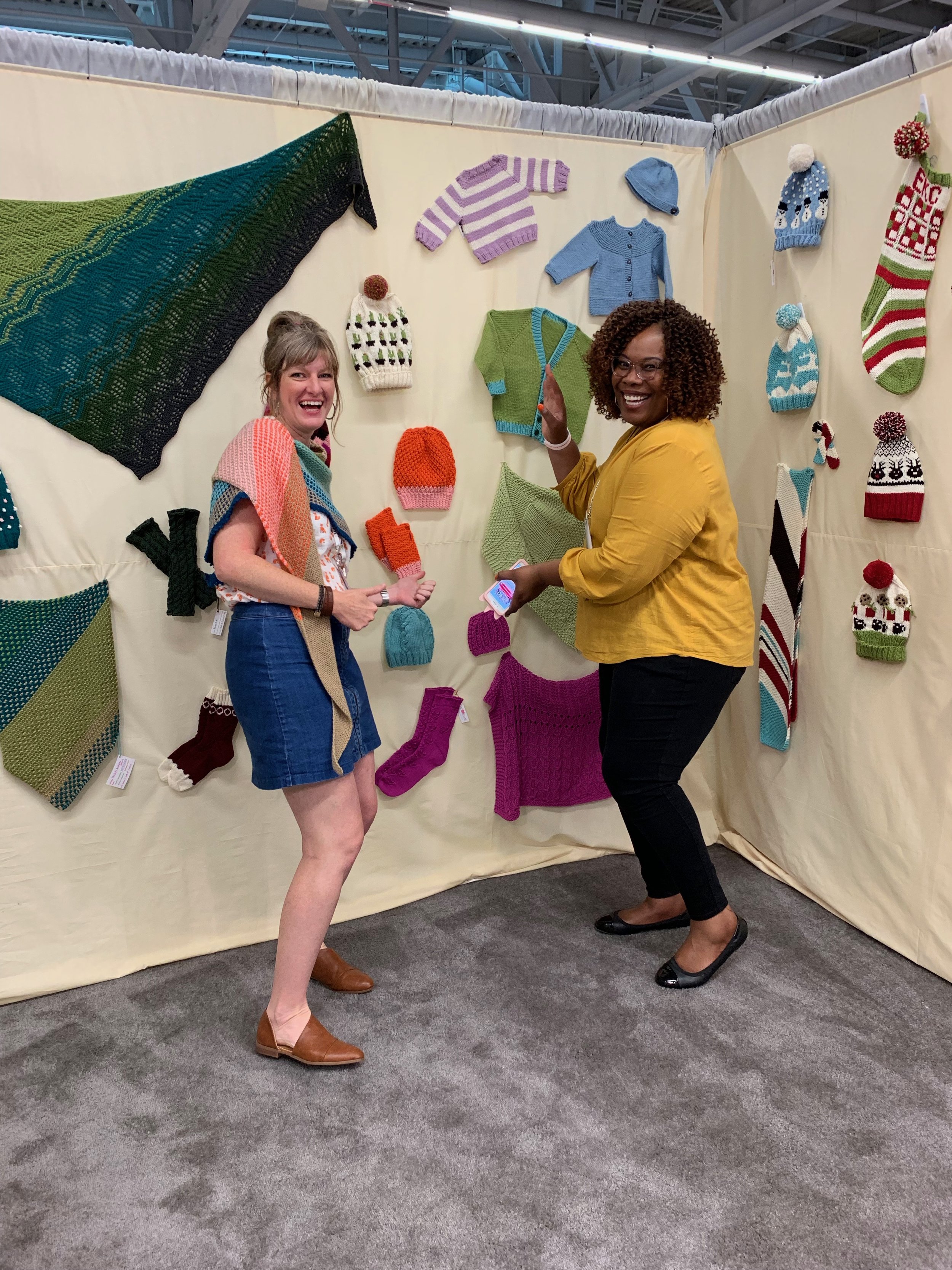 Heather and designer Toni Lipsey