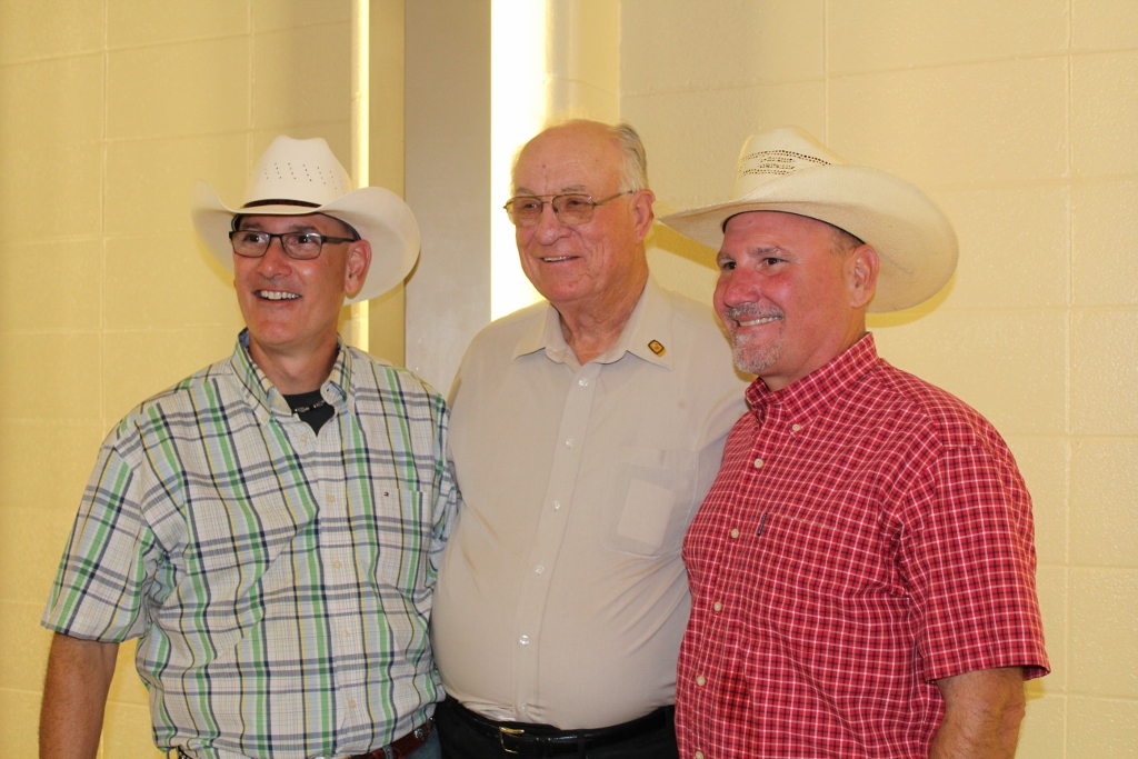  John and Mark with Alfred Vrazel at Flag City Opry, Edna 