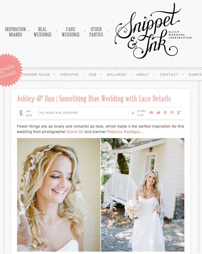 Ashley + Dan in Snippet and Ink... romance at best!!