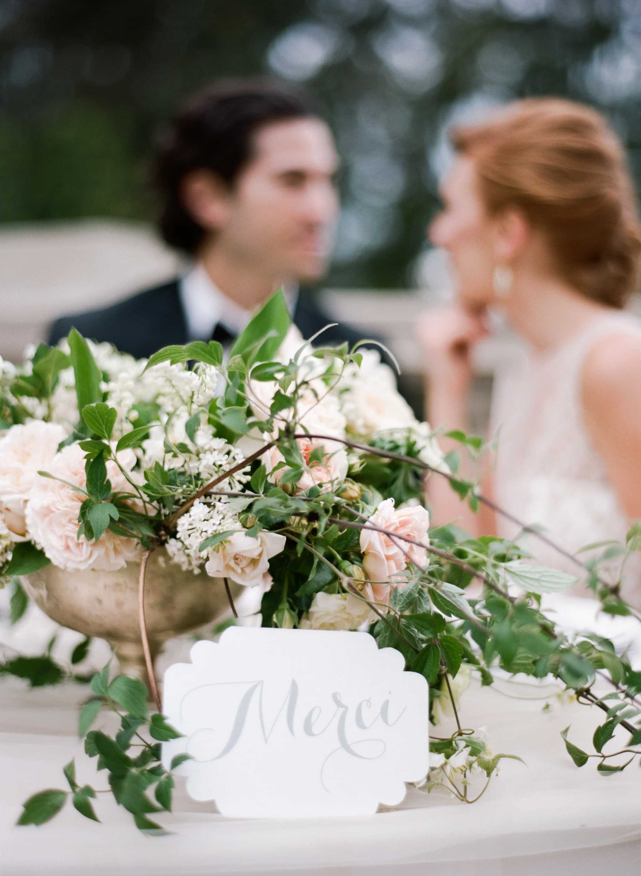 Bride and groom at an intimate wedding reception at San Francisco's Lyon Steps; Sylvie Gil Photography