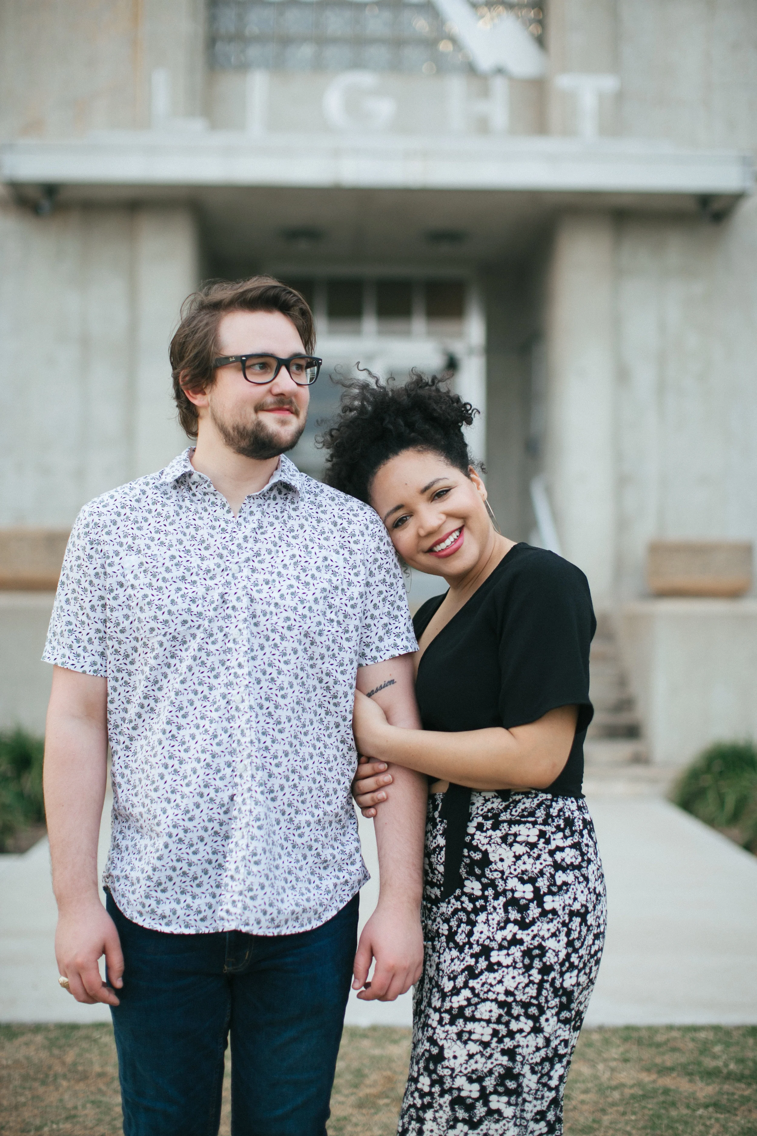 Gabby & Ryan Engagement {Austin Seaholm Power Plant}