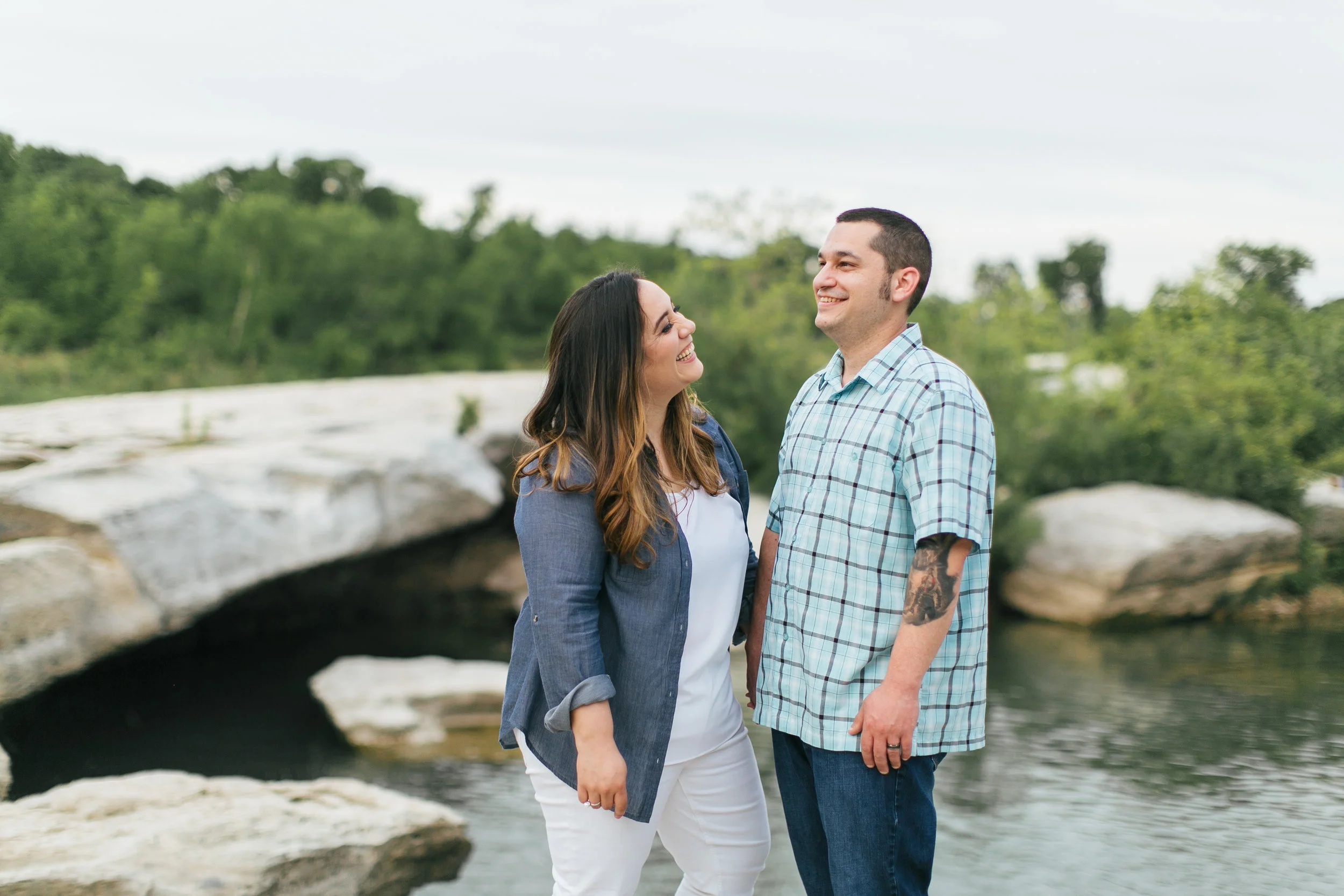Laura & Evan Engagement {McKinney Falls State Park, Austin, Texas}