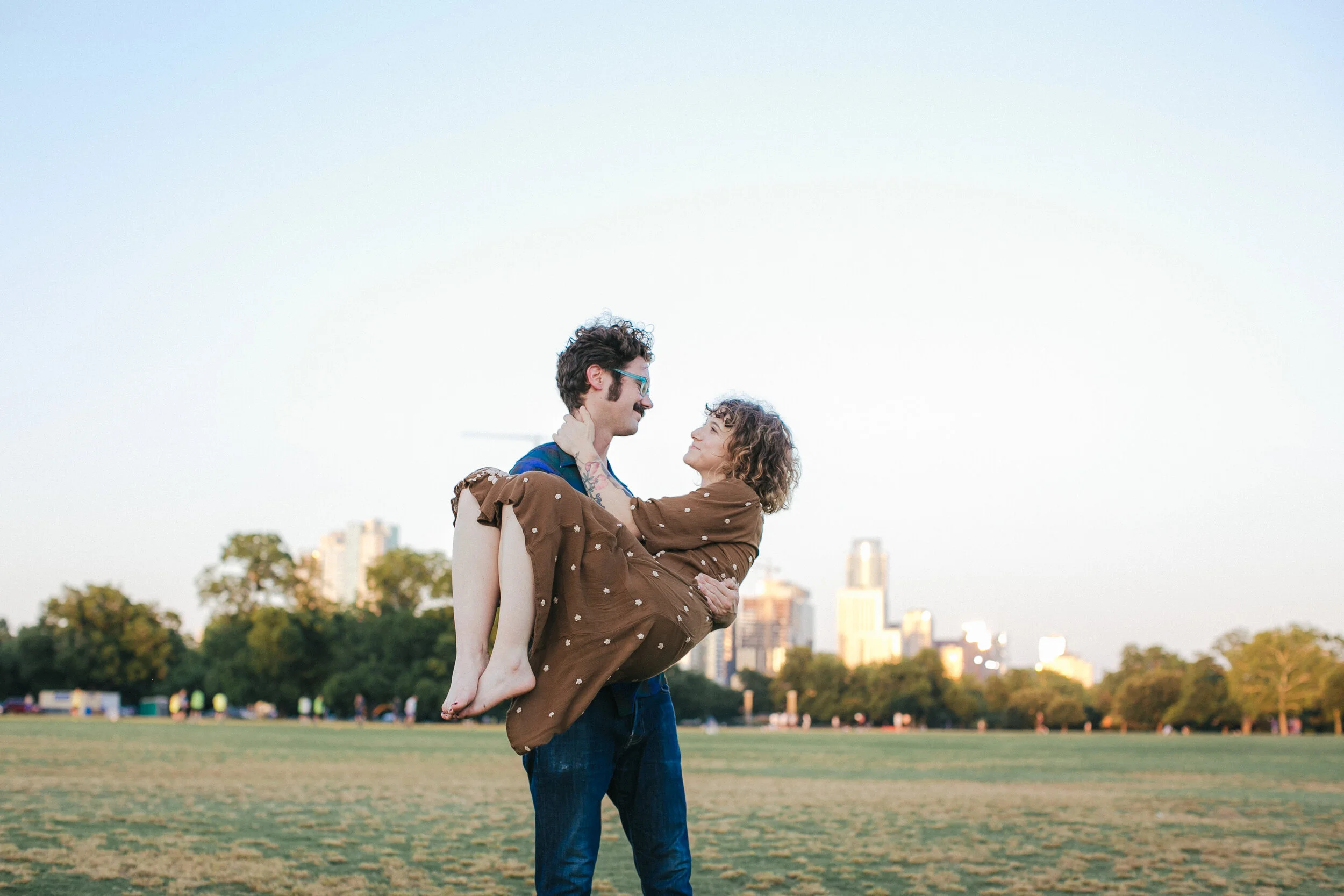 Claire &amp; James Engagement {Peter Pan Mini Golf Austin, Texas}