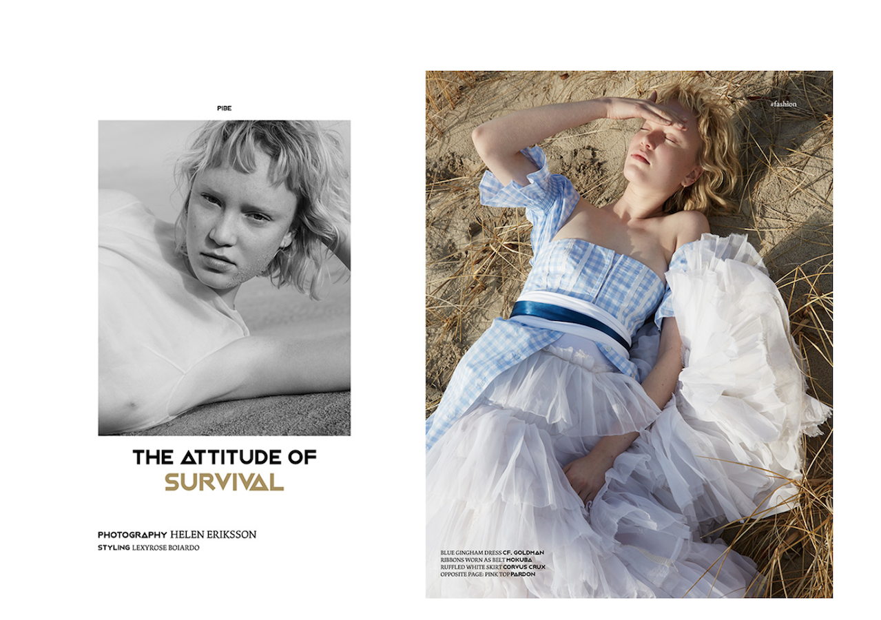 The Art of Survival , Pibe Magazine- Issue 2, photographed by Helen Eriksson