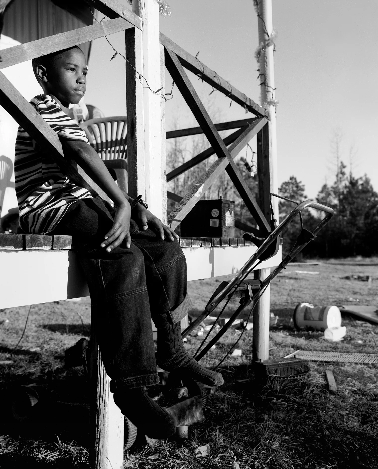   Six year-old Marlon Forward discovered James Byrd Jr.’s mutilated body the morning after the murder.