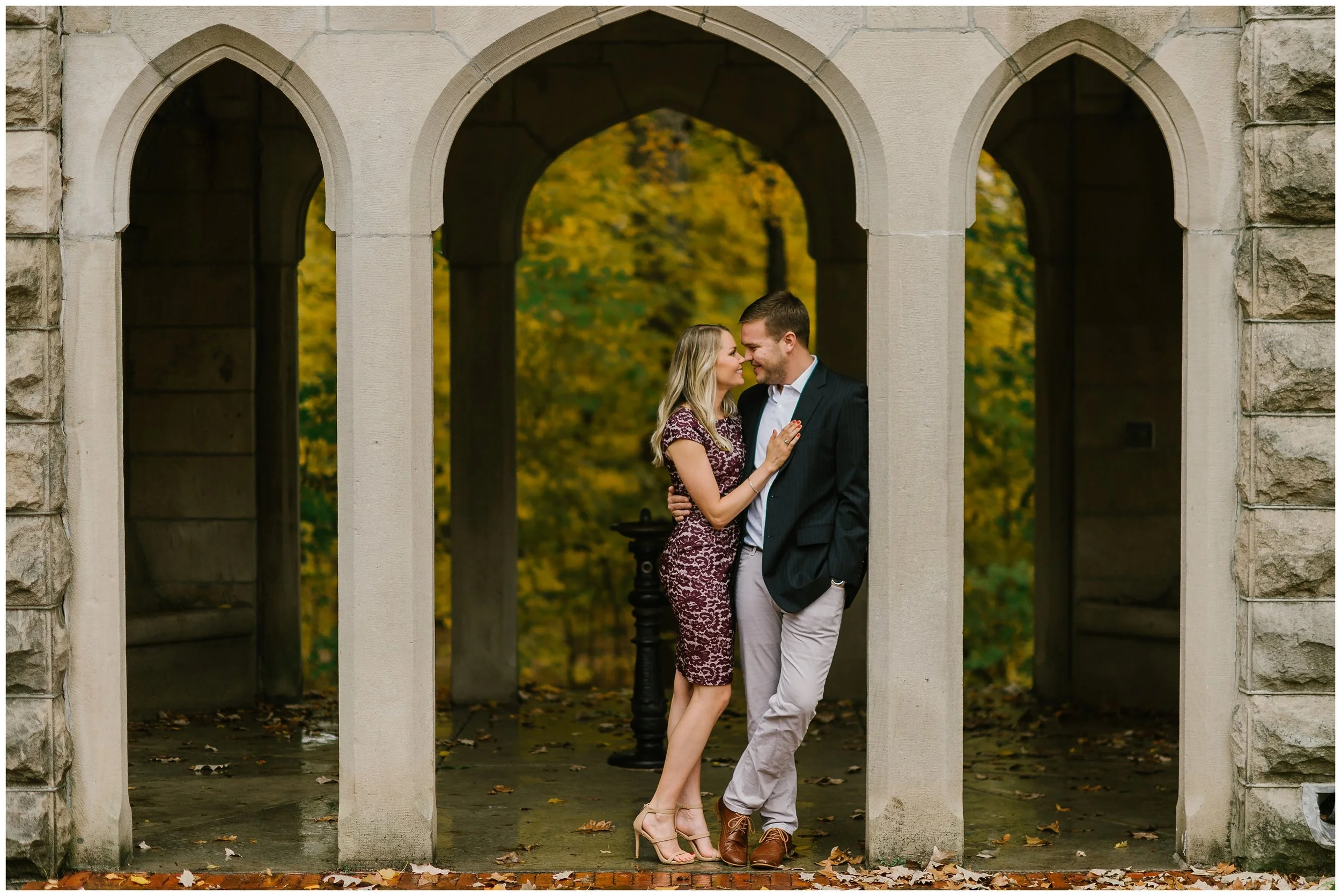 Lily and Rob's IU Bloomington Engagement | Indianapolis Wedding Photographer