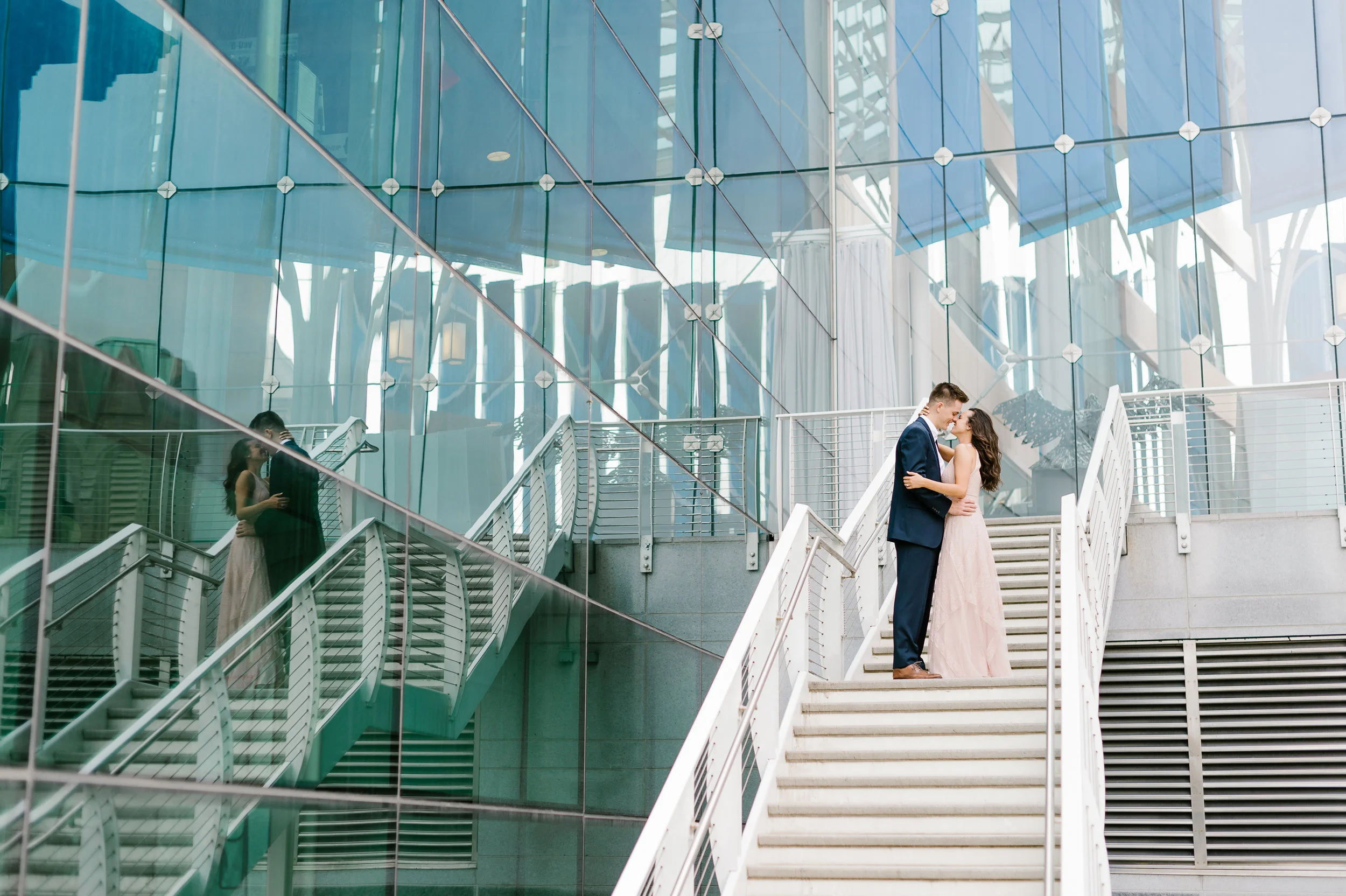 Lauren and Patrick's Downtown Engagement Session