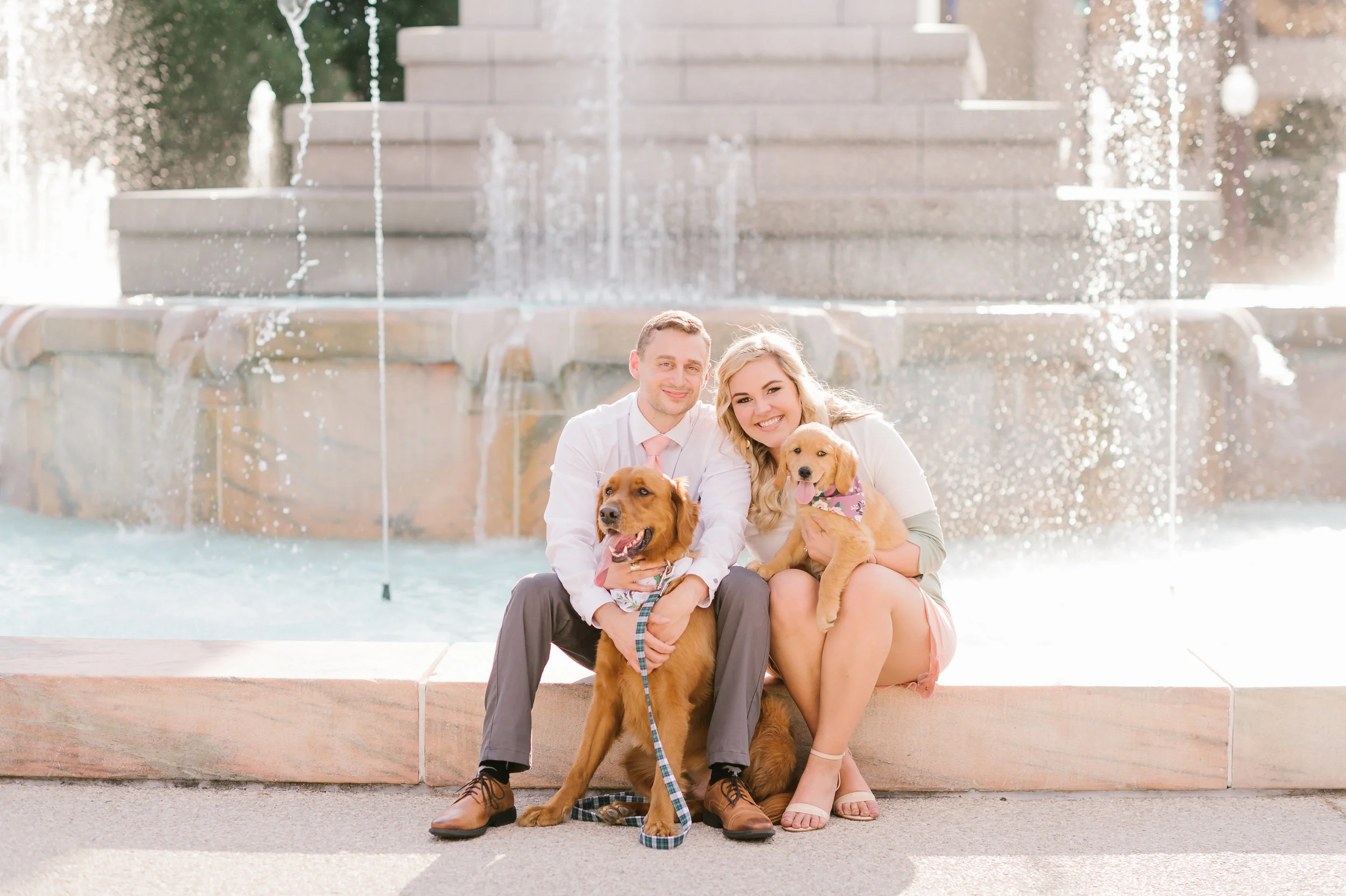 Chelsey and Kyle's Downtown Engagement