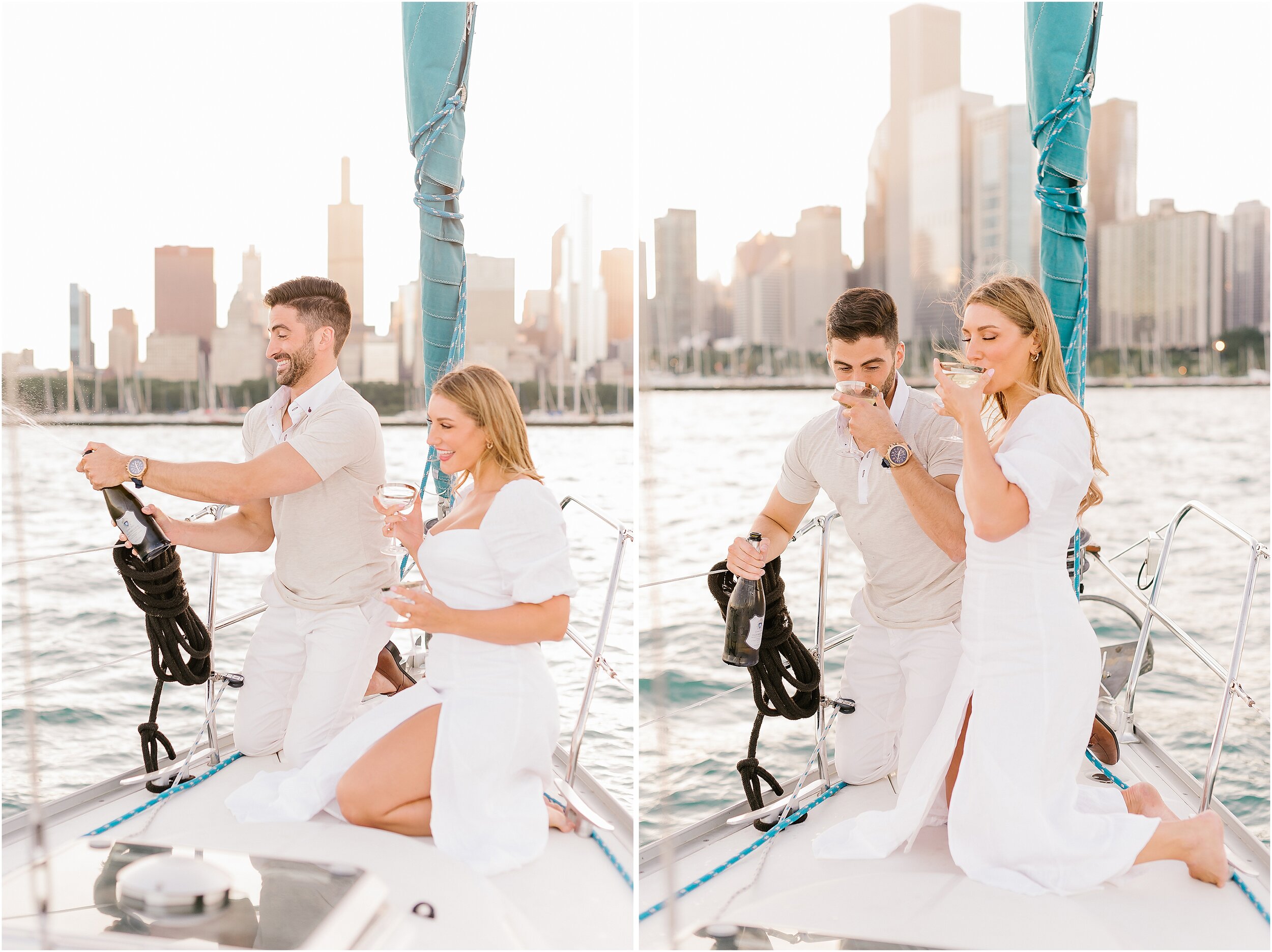 Rebecca Shehorn Photography Chicago Wedding Photographer Sunset Sailboat Engagement Session_0038.jpg