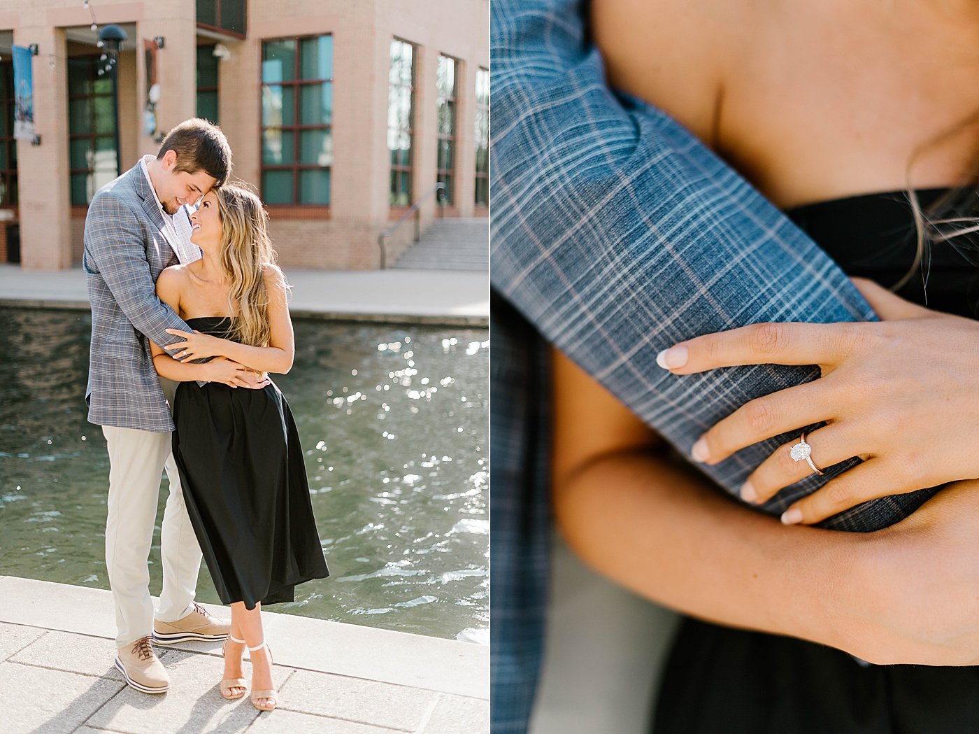 Rebecca Shehorn Photography Downtown Indianapolis Canal and War Memorial Engagement Session26.jpg