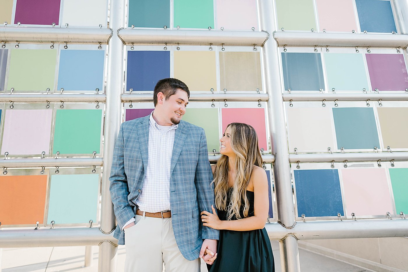 Rebecca Shehorn Photography Downtown Indianapolis Canal and War Memorial Engagement Session9.jpg