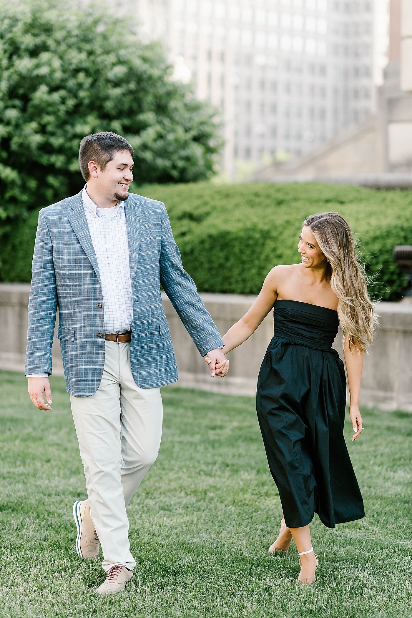 Rebecca Shehorn Photography Downtown Indianapolis Canal and War Memorial Engagement Session11.jpg