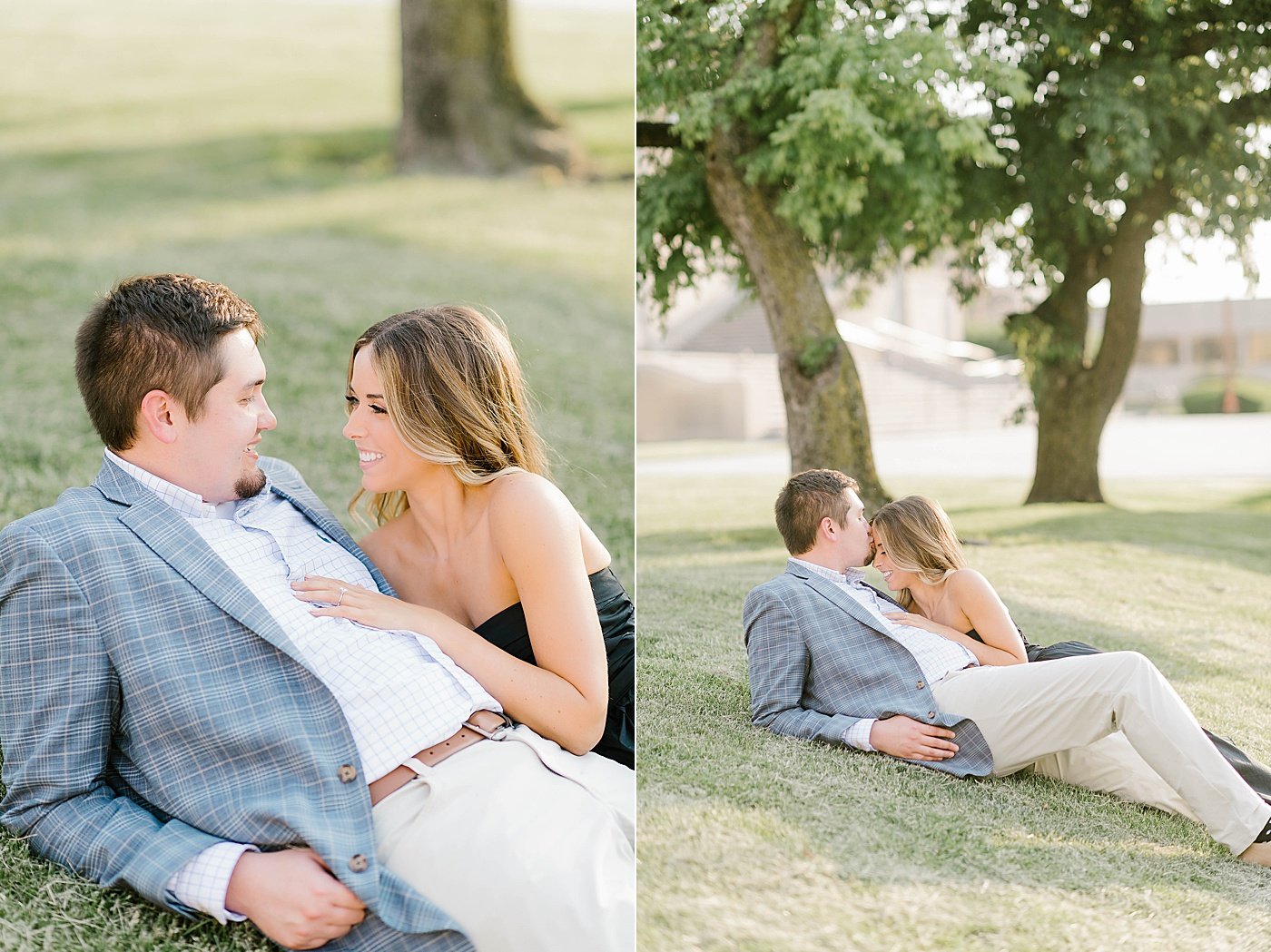 Rebecca Shehorn Photography Downtown Indianapolis Canal and War Memorial Engagement Session20.jpg