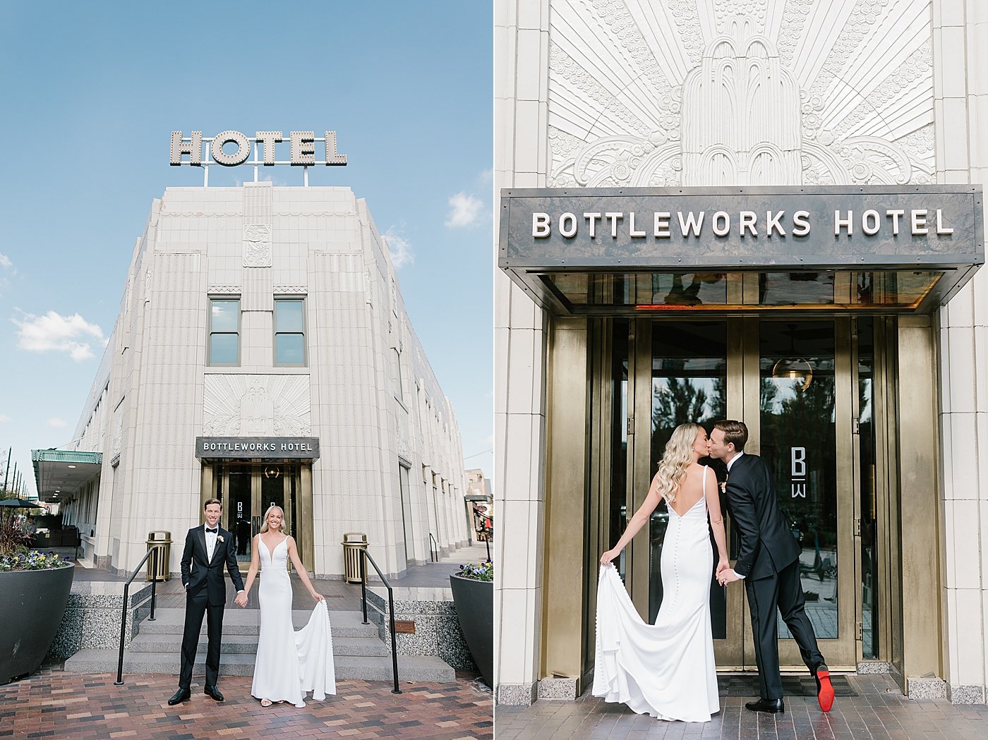 Rebecca Shehorn Photography Haley and Will's Bottleworks Indy Hotel Wedding-318.jpg