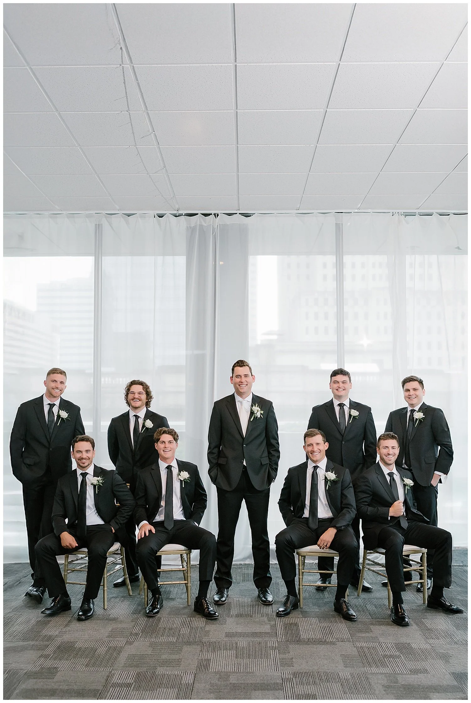 Rebecca Shehorn Photography Alison and Will's Regions Tower Downtown Indianapolis Wedding30.jpg