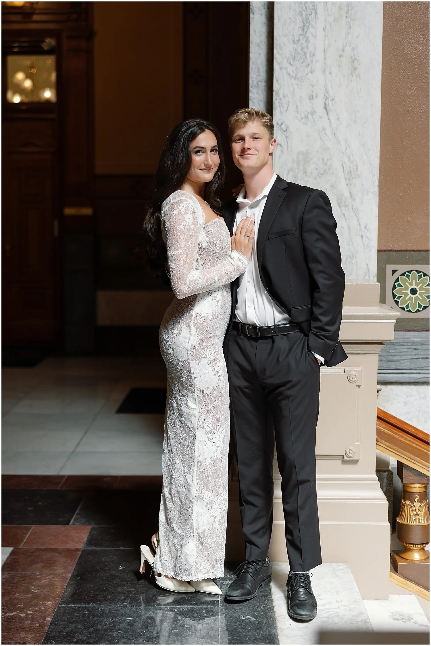 Rebecca Shehorn Photography Tenly and Jacob Statehouse Engagement Session-98.jpg