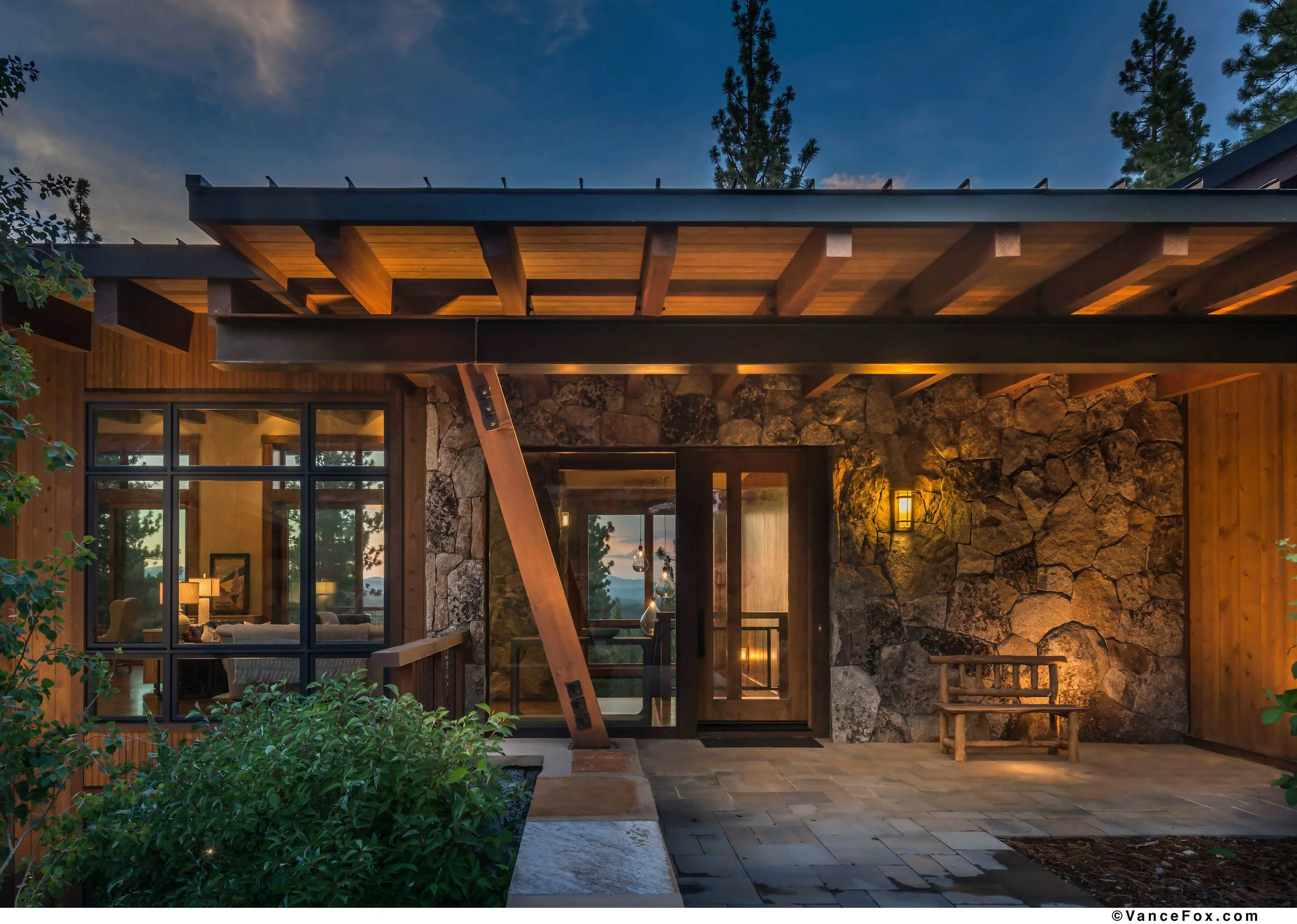 Contractor: Lamperti Construction Photography: Vance Fox Square Footage: 5,206 sf bedrooms: 6 bathrooms: 5.5