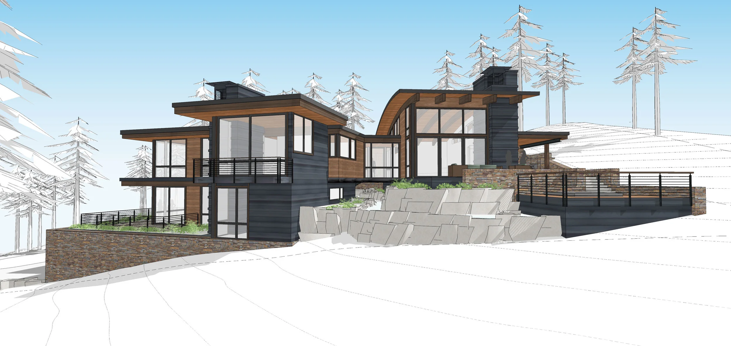 Contractor: Jim Morrison Construction Square Footage: 5,356 sf bedrooms: 5 bathrooms: 5.5