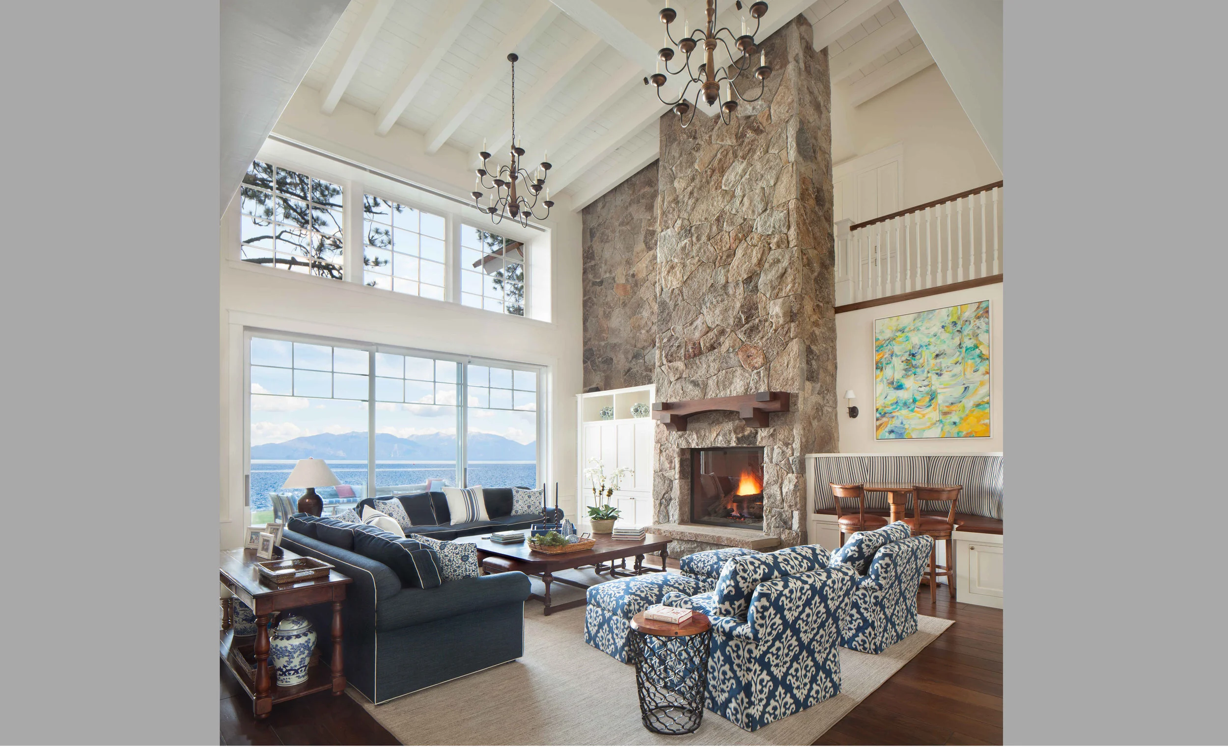 Contractor: Loverde Builders Interiors: Sarah Jones Interior Design + Walton Architecture + Engineering Photography: Gibeon Photography Square Footage: 5,795 sf bedrooms: 5 bathrooms: 5.5
