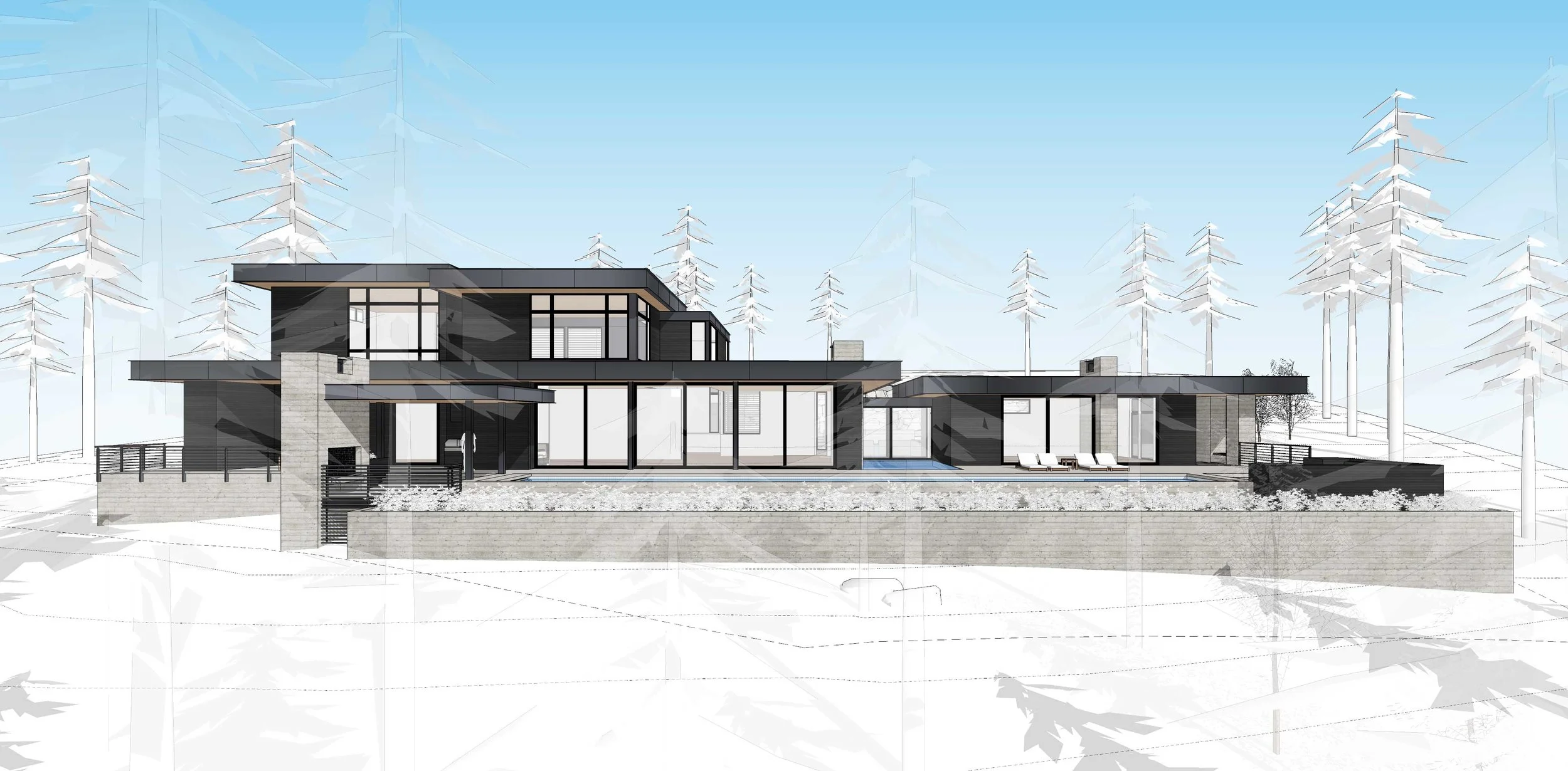 Contractor: Jim Morrison Construction Interiors: Alexandra Loew Square Footage: 6,822 sf bedrooms: 5 bathrooms: 5.5
