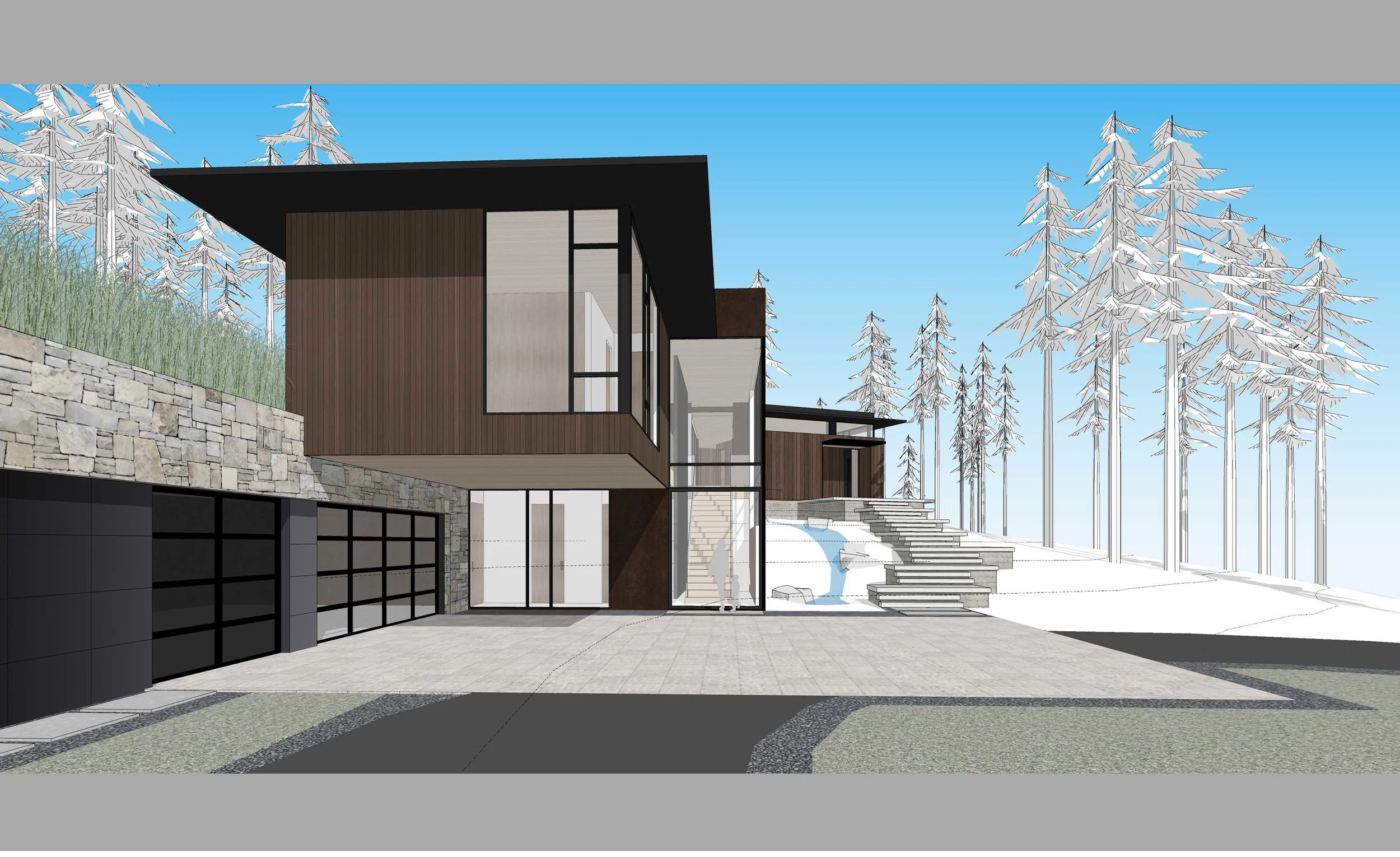 Contractor: TBD Interiors: Walton Architecture + Engineering Square Footage: 5,906 sf bedrooms: 5 bathrooms: 5.5