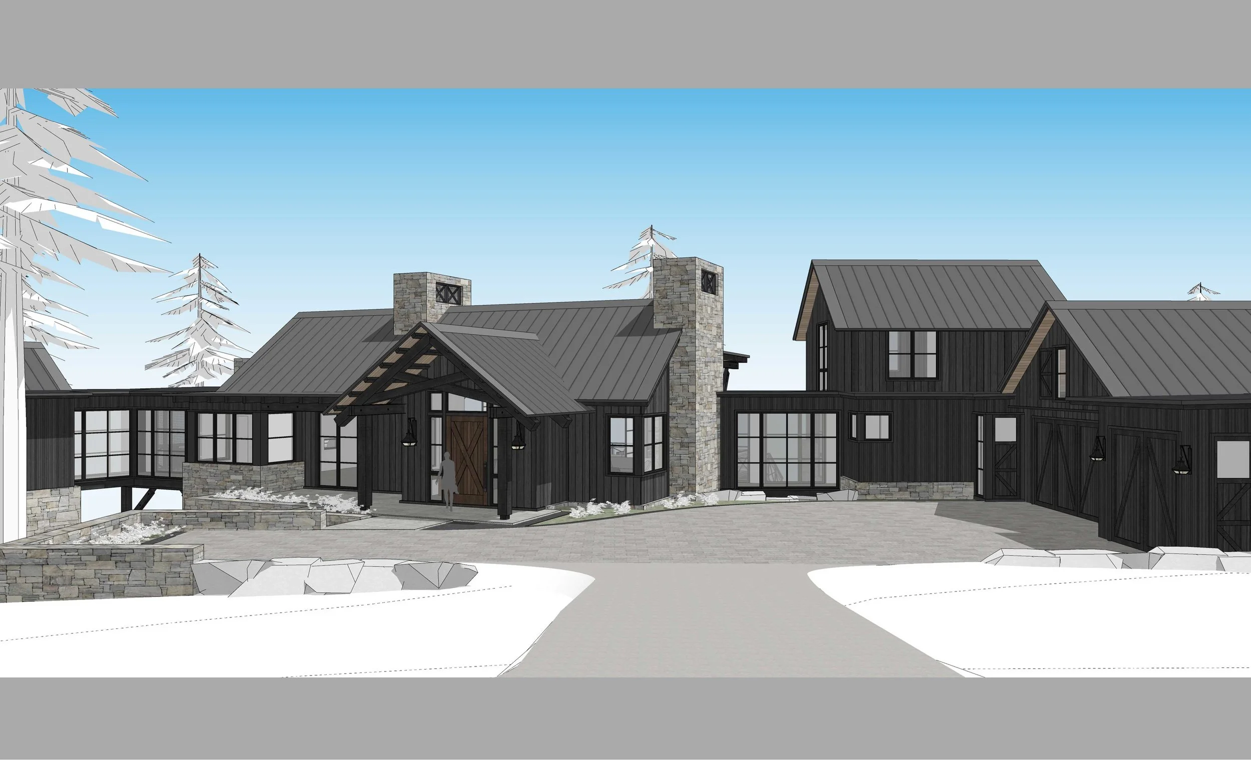 Contractor: Crestwood Construction Interiors: Walton Architecture + Engineering Square Footage: 6,032 sf bedrooms: 4 bathrooms: 5.5