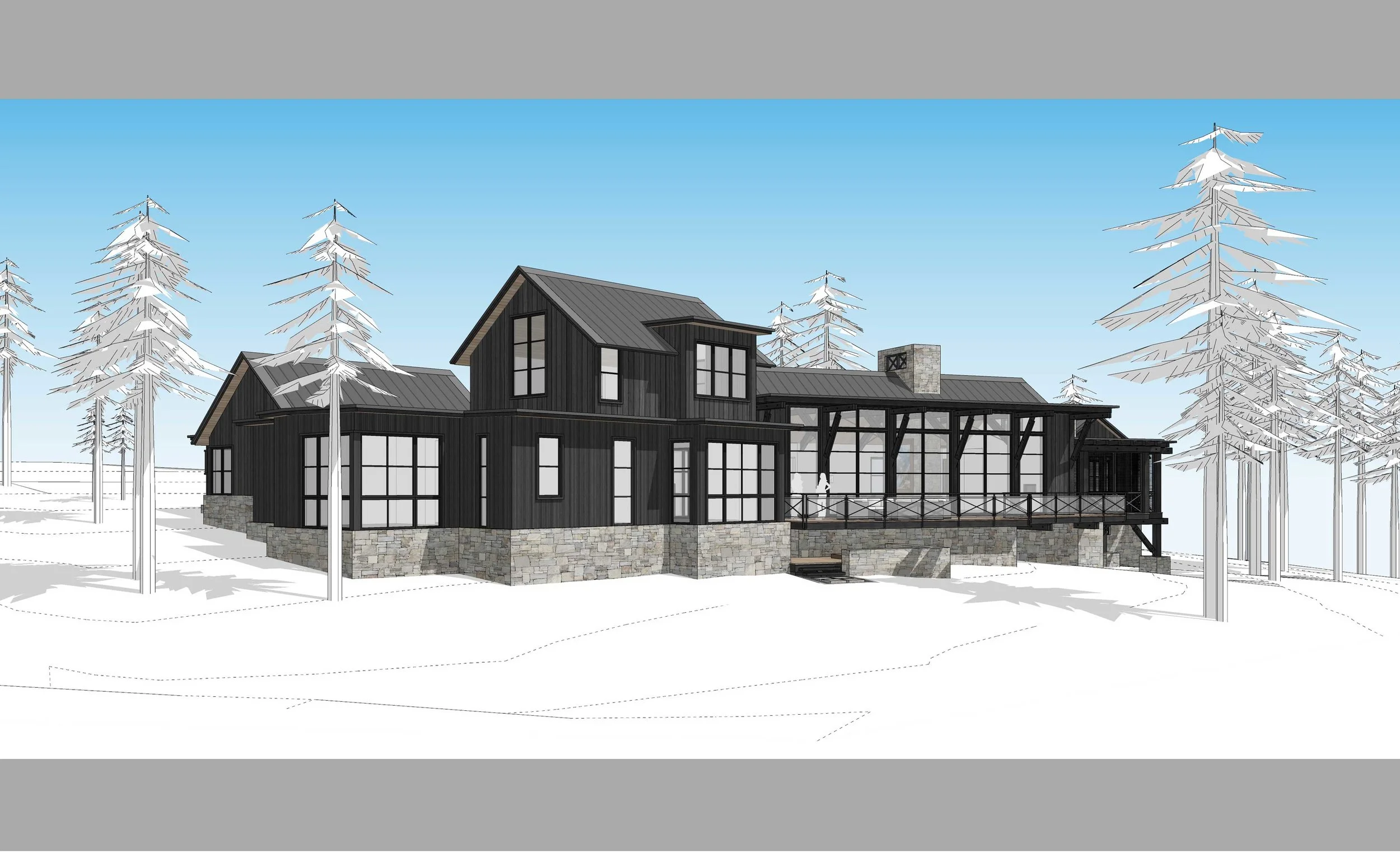 Contractor: Crestwood Construction Interiors: Walton Architecture + Engineering Square Footage: 6,032 sf bedrooms: 4 bathrooms: 5.5