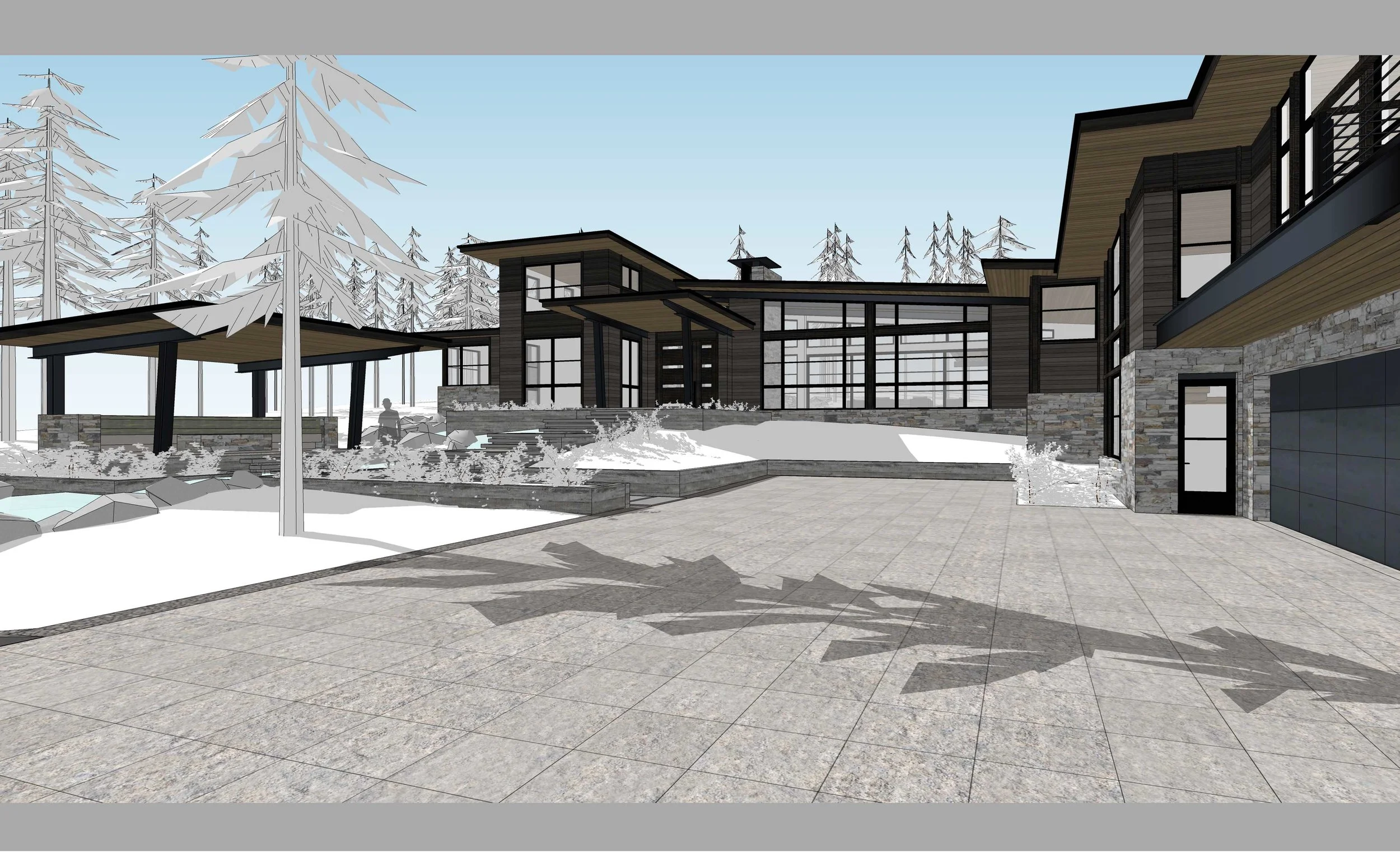 Interiors: Walton Architecture + Engineering Square Footage: 6,668 sf bedrooms: 5 bathrooms: 5.5
