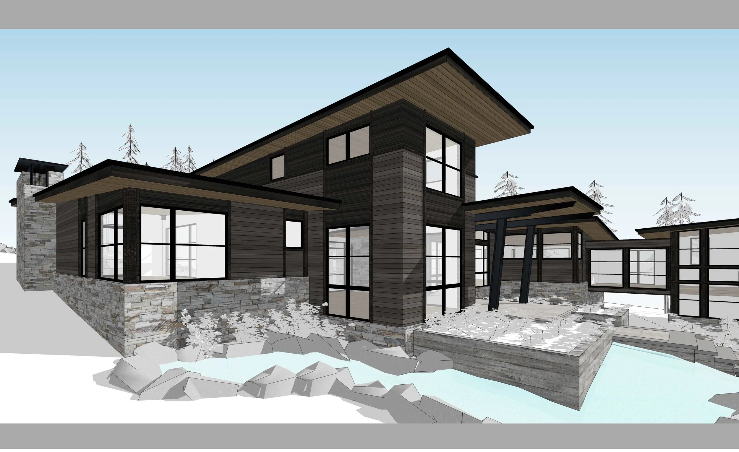 Interiors: Walton Architecture + Engineering Square Footage: 6,668 sf bedrooms: 5 bathrooms: 5.5